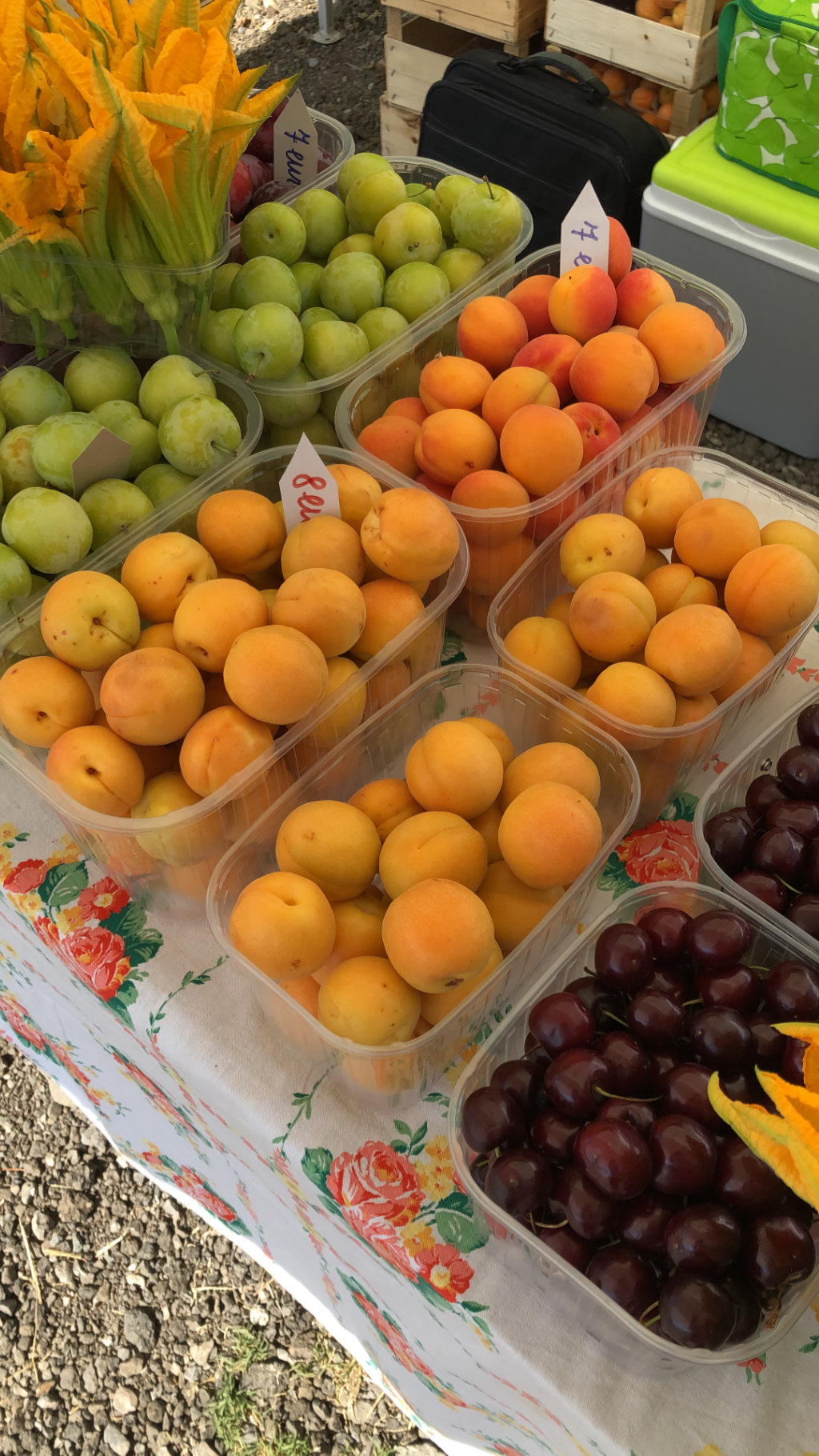 Dettaglio bancarella Sorlini la frutta